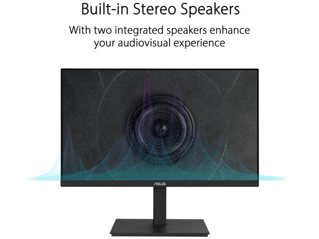 ASUS 23.8' 1080P Docking Monitor (VA24ECPSN) - Full HD, IPS, 75Hz, Adaptive-Sync, Speakers, Eye Care, Low Blue Light, Flicker Free, USB-C, RJ45,...