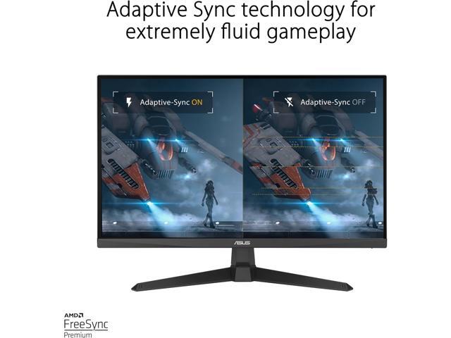 ASUS - TUF Gaming 24" FHD IPS 180Hz 1ms Gaming Monitor with FreeSync Premium (DisplayPort, HDMI) - Black - image 5