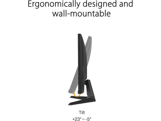 ASUS - TUF Gaming 24" FHD IPS 180Hz 1ms Gaming Monitor with FreeSync Premium (DisplayPort, HDMI) - Black - image 6