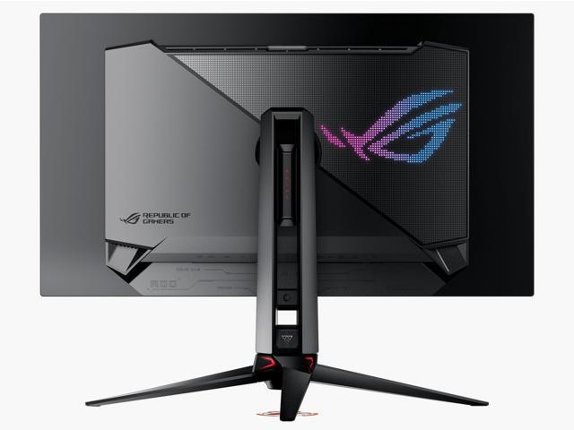 ASUS - ROG Swift 32" 4K OLED 240Hz 0.03ms Gaming Monitor with FreeSync Premium Pro and HDR (DisplayPort, HDMI) - Black - image 9