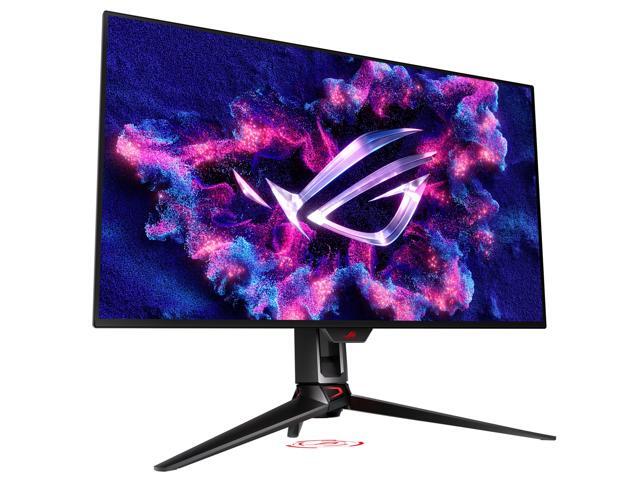 ASUS - ROG Swift 32" 4K OLED 240Hz 0.03ms Gaming Monitor with FreeSync Premium Pro and HDR (DisplayPort, HDMI) - Black - image 6