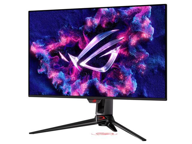 ASUS - ROG Swift 32" 4K OLED 240Hz 0.03ms Gaming Monitor with FreeSync Premium Pro and HDR (DisplayPort, HDMI) - Black - image 7