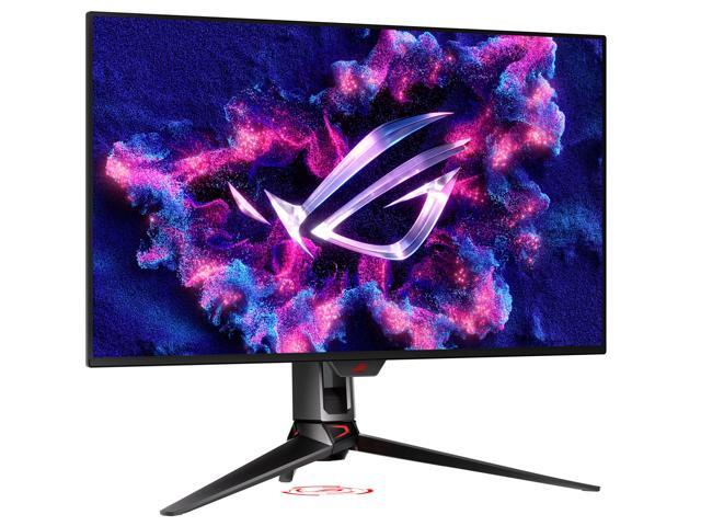 ASUS - ROG Swift 32" 4K OLED 240Hz 0.03ms Gaming Monitor with FreeSync Premium Pro and HDR (DisplayPort, HDMI) - Black - image 4