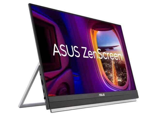 ASUS ZenScreen 22' (21.5' Viewable) 1080P Portable Monitor (MB229CF) - Full HD, IPS, 100Hz, USB-C PD 60W, Speakers, Carrying Handle, Kickstand,...