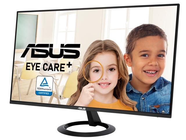 ASUS 24' (23.8-inch Viewable) Eye Care Monitor (VZ24EHF) - IPS, Full HD (1920 x 1080), Frameless, 100Hz, Adaptive-Sync, 1ms, HDMI, Low Blue Light,...