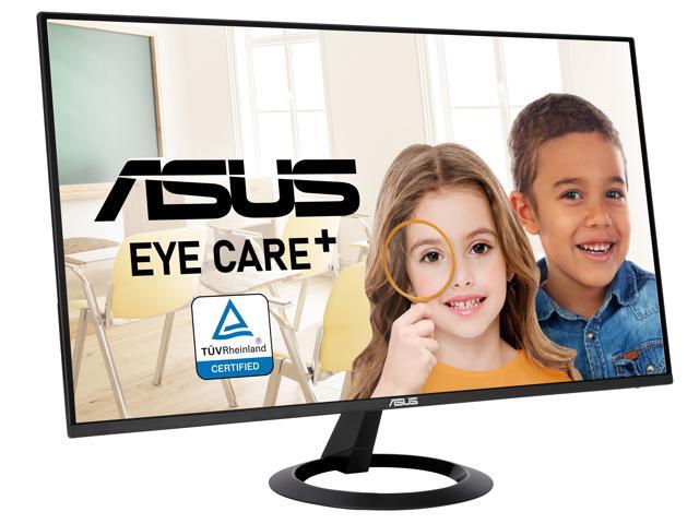 ASUS 24' (23.8-inch Viewable) Eye Care Monitor (VZ24EHF) - IPS, Full HD (1920 x 1080), Frameless, 100Hz, Adaptive-Sync, 1ms, HDMI, Low Blue Light,...