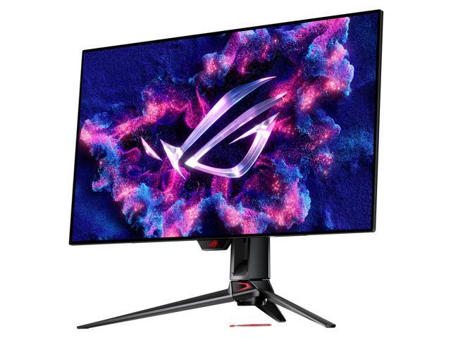 ASUS - ROG Swift 32" Dual Mode (4K 240Hz, FHD 480Hz) OLED 0.03ms Gaming Monitor with FreeSync and HDR (DisplayPort, HDMI) - Black - image 3