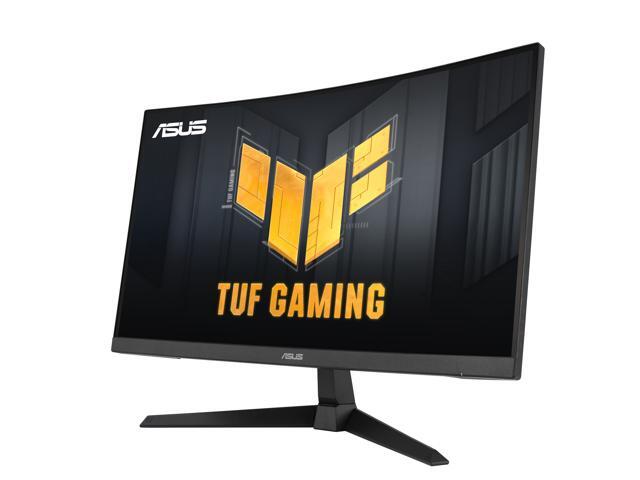ASUS TUF Gaming 27 inch Full HD 180Hz FHD AMD FreeSync (Adaptive Sync) 1ms ELMB SYNC Built-in Speakers Curved Gaming Computer Monitor VG27VQ3B