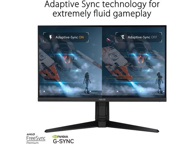 ASUS TUF Gaming 27" 1440P Monitor (VG27AQL3A) - QHD (2560 x 1440), 180Hz, 1ms, Fast IPS, Extreme Low Motion Blur SYNC, G-SYNC Compatible, Freesync...