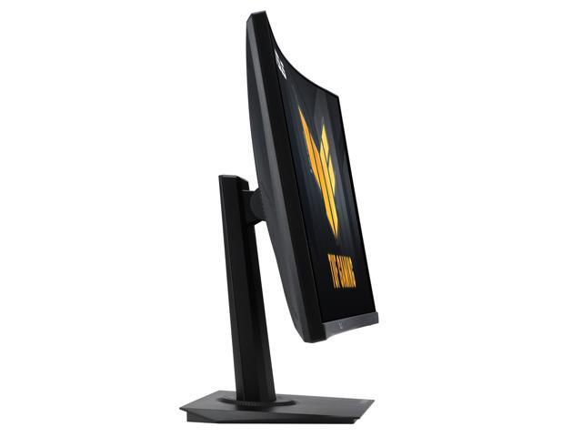 ASUS TUF 24' (23.6' viewable) Full HD 180Hz with AMD FreeSync (Adaptive Sync) 1ms HDR10 Curved Gaming Computer Monitor VG24VQER