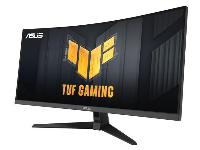 ASUS - TUF Gaming 34" 2K VA 180Hz 1ms Curved Gaming Monitor with FreeSync Premium and HDR (DisplayPort, HDMI) - Black - image 5
