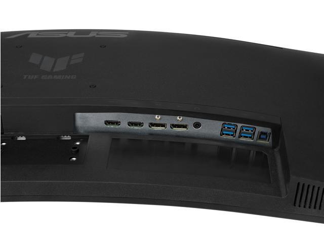 ASUS - TUF Gaming 34" 2K VA 180Hz 1ms Curved Gaming Monitor with FreeSync Premium and HDR (DisplayPort, HDMI) - Black - image 6