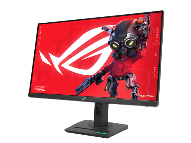 ASUS ROG Strix 27' Dual mode UHD 4K 160Hz Full HD 320Hz IPS G-SYNC Compatible HDR400 phone accessories slot Gaming Computer Monitor with Height...
