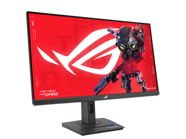 ASUS ROG Strix 27' Dual mode UHD 4K 160Hz Full HD 320Hz IPS G-SYNC Compatible HDR400 phone accessories slot Gaming Computer Monitor with Height...