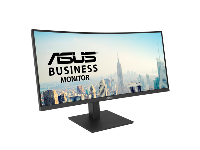 ASUS 34' UltraWide QHD 2K 1440P 100Hz one-cable docking to your laptop with RJ45 and USB-C connection Built-in Speakers Curved Computer Monitor...
