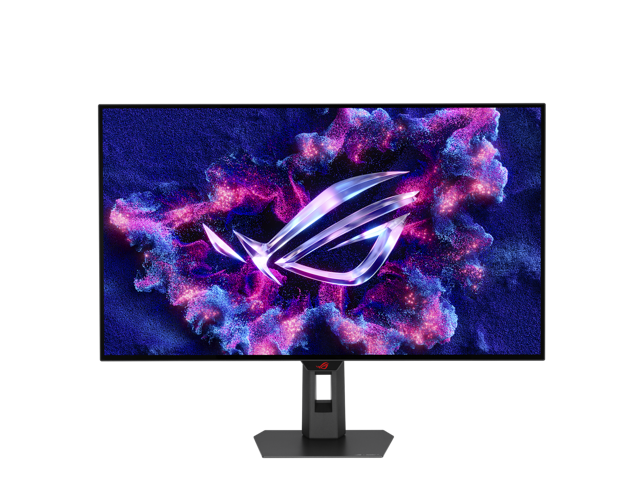 Open Box - ASUS ROG Strix 32' Dual Mode UHD 4K 240Hz FHD 480Hz with AMD FreeSync Premium Pro & G-Sync Compatible 0.03ms HDR400 USB-C KVM OLED...