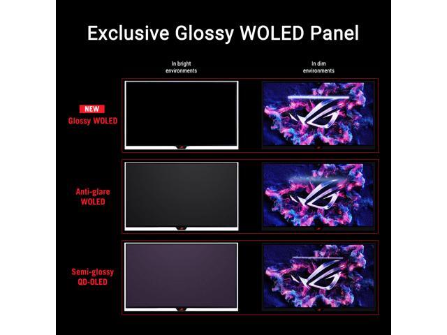 ASUS - ROG Strix 27" 2K OLED 240Hz 0.03ms Gaming Monitor with FreeSync Premium and HDR (DisplayPort, HDMI) - Black - image 7