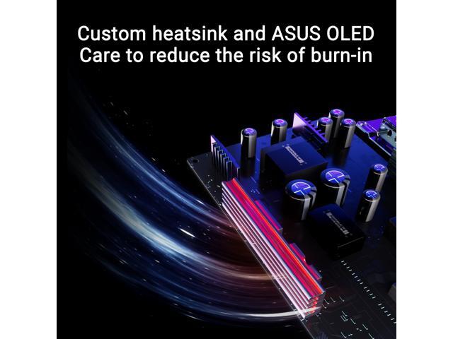 ASUS - ROG Strix 27" 2K OLED 240Hz 0.03ms Gaming Monitor with FreeSync Premium and HDR (DisplayPort, HDMI) - Black - image 10