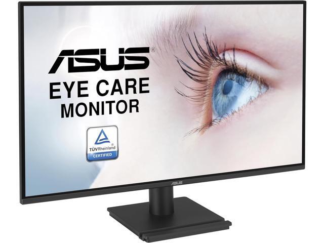 Open Box - ASUS 27'' QHD 2K 1440P 75Hz IPS with Adaptive-Sync Built-in Speakers Low Blue Light Flicker Free Computer Monitor with phone accessory...