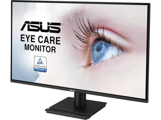 Open Box - ASUS 27'' QHD 2K 1440P 75Hz IPS with Adaptive-Sync Built-in Speakers Low Blue Light Flicker Free Computer Monitor with phone accessory...