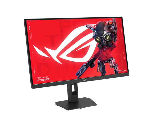 ASUS ROG STRIX 27' QHD 2K 1440P 360Hz DUAL MODE to 25' Full HD IPS AMD FreeSync Premium & G-Sync Pulsar Technology HDR400 with Height Adjustable,...