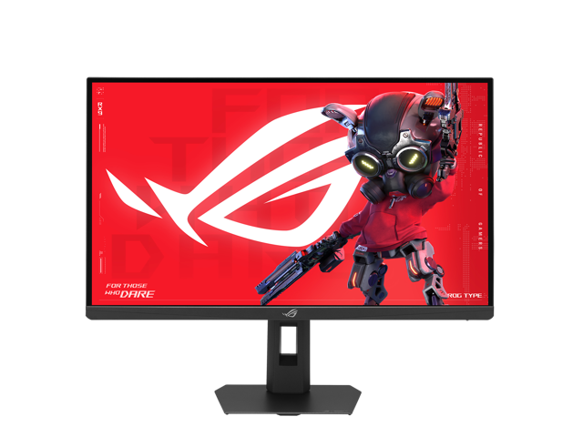 ASUS - ROG Strix 27" Dual Mode (5K 165Hz, 2K 330Hz) 1ms Gaming Monitor with FreeSync Premium Pro and HDR - Black - image 3
