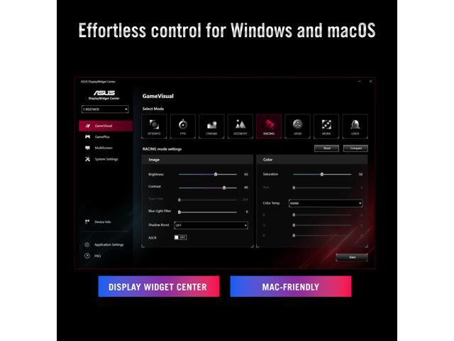 ASUS - ROG Strix 27" Dual Mode (5K 165Hz, 2K 330Hz) 1ms Gaming Monitor with FreeSync Premium Pro and HDR - Black - image 11