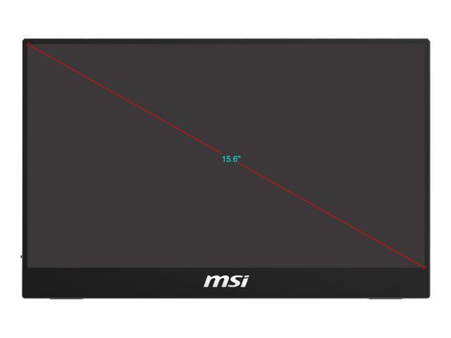MSI Optix MAG161V 15.6' Full HD 1920 x 1080 60 Hz Mini HDMI, USB-C Portable Monitor