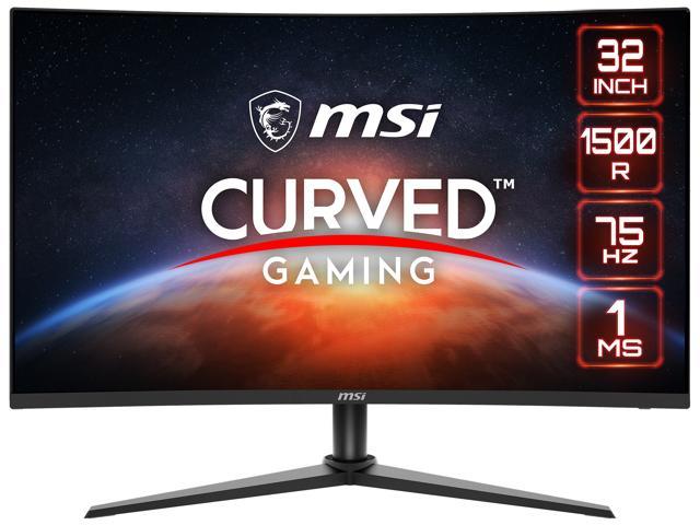 MSI Optix G323CV 31.5' Full HD 1920 x 1080 75 Hz FreeSync (AMD Adaptive Sync) Curved Gaming Monitor