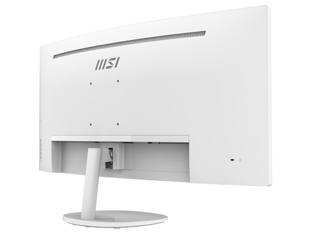 MSI - Pro MP341CQW 34" Curved UWQHD 100Hz 1ms FreeSync Monitor ,Built-in Speakers (DisplayPort, HDMI, ) - Matte White - image 5