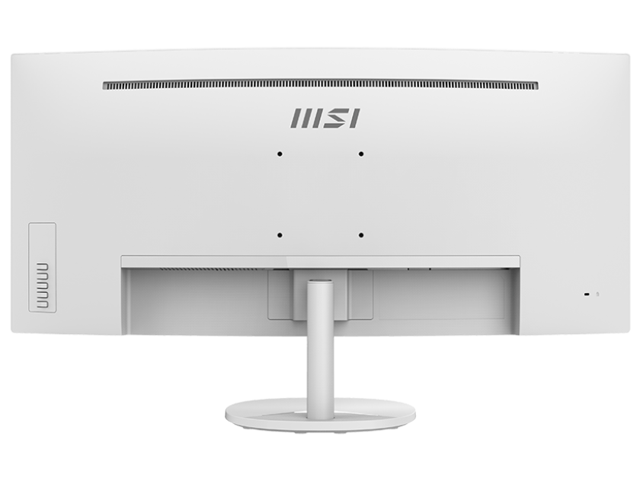 MSI - Pro MP341CQW 34" Curved UWQHD 100Hz 1ms FreeSync Monitor ,Built-in Speakers (DisplayPort, HDMI, ) - Matte White - image 6