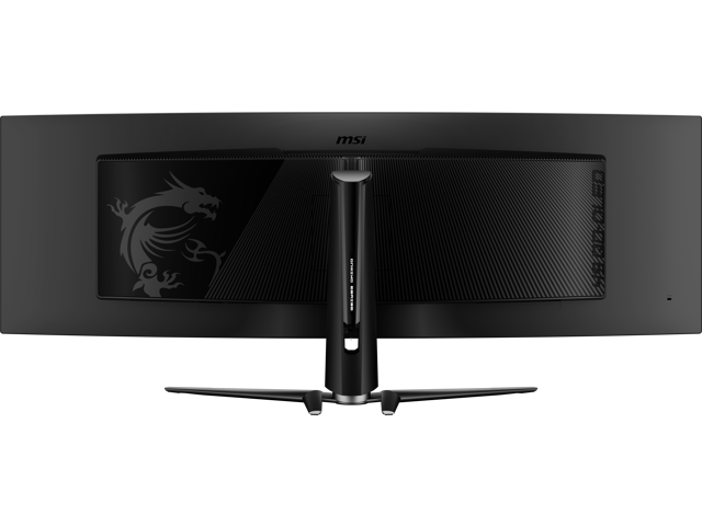 MSI - MPG 491CQP QD-OLED 49" 5120x1440 (DQHD) Curved OLED Quantum Dot Monitor 144Hz 0.03ms(GTG) HDR400 Type-C DisplayPort HDMI - Black - image 5