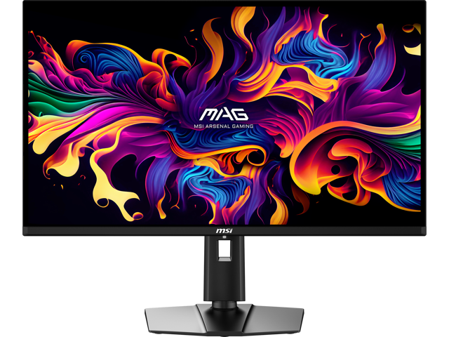MSI - MAG321UPXQDOLED 32" Quantum Dot OLED UHD 240Hz 0.03ms FreeSyncPremium Monitor with HDR400 (DisplayPort, HDMI, USB-C) - Black - image 4