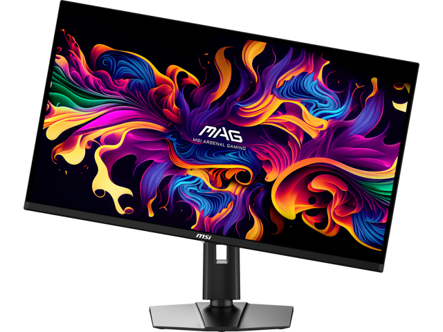 MSI - MAG321UPXQDOLED 32" Quantum Dot OLED UHD 240Hz 0.03ms FreeSyncPremium Monitor with HDR400 (DisplayPort, HDMI, USB-C) - Black - image 5