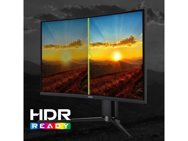 MSI - MAG27CQ6PF 27" Curved QHD 180Hz 0.5ms Gaming Monitor with HDR ready (DisplayPort, HDMI, ) - Black - image 4