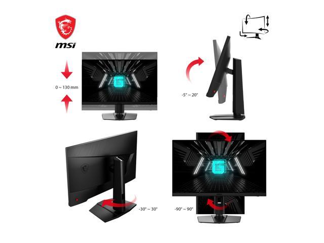 MSI G272QPF E2 27-inch 2560 x 1440 (QHD) Computer Monitor, 180Hz, Adaptive Sync, HDMI, DisplayPort, VESA Mountable, Tilt, Height Adjustable, 1ms,...