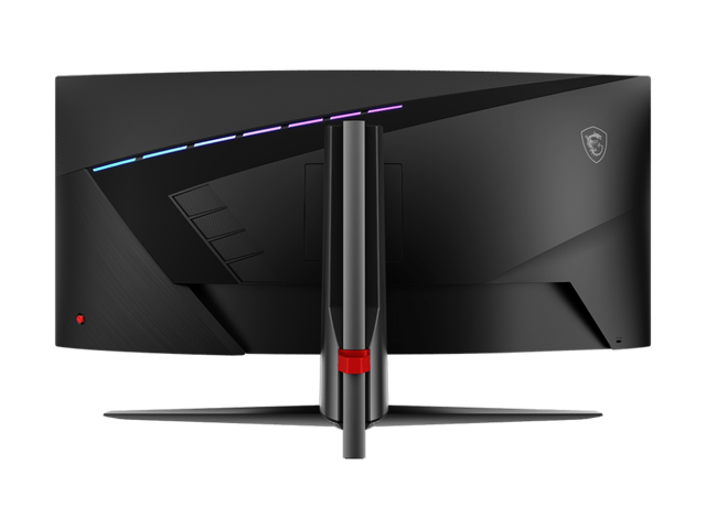 MSI - MAG345CQR 34" Curved Ultra Wide QHD 180Hz 1ms Adaptive Sync Gaming Monitor with HDR ready (DisplayPort, HDMI, ) - Black - image 5