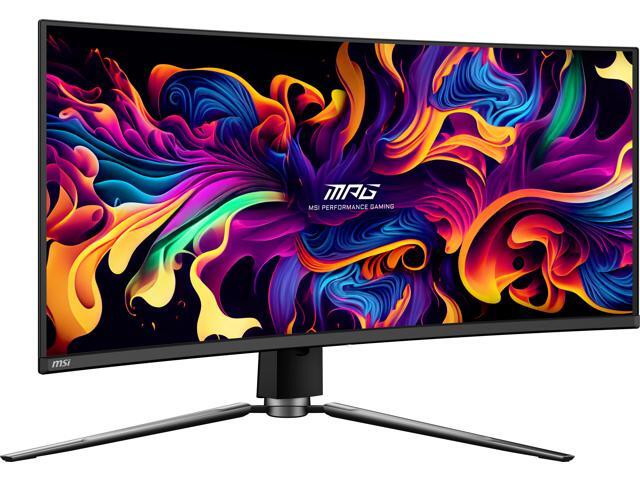 MSI - MPG341CQPXQDOLED 34" Curved OLED QHD 240Hz 0.03ms Adaptive Sync Gaming Monitor with HDR400 (DisplayPort, HDMI, USB-C) - Black - image 5