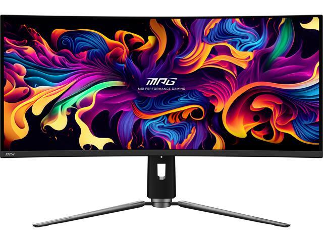 MSI - MPG341CQPXQDOLED 34" Curved OLED QHD 240Hz 0.03ms Adaptive Sync Gaming Monitor with HDR400 (DisplayPort, HDMI, USB-C) - Black - image 6
