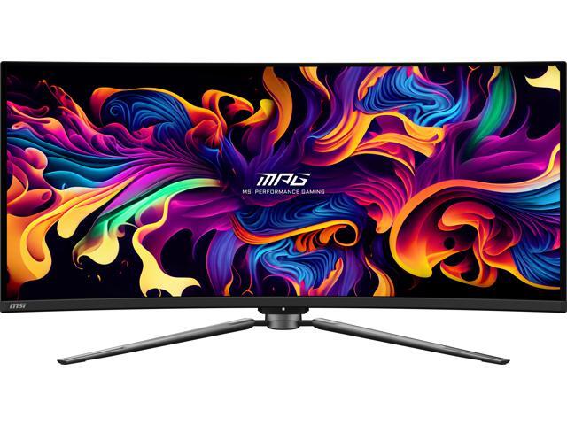 MSI - MPG341CQPXQDOLED 34" Curved OLED QHD 240Hz 0.03ms Adaptive Sync Gaming Monitor with HDR400 (DisplayPort, HDMI, USB-C) - Black - image 7