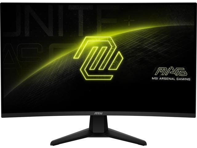 MSI - MAG 32C6X 32" LCD FHD 250Hz 1ms Adaptive Sync Gaming Monitor with HDR ready (DisplayPort, HDMI) - Metallic Black - image 3