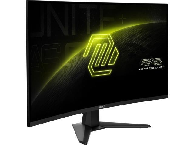MSI - MAG 32C6X 32" LCD FHD 250Hz 1ms Adaptive Sync Gaming Monitor with HDR ready (DisplayPort, HDMI) - Metallic Black - image 9
