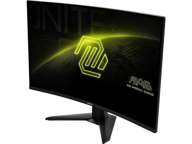 MSI - MAG 32C6X 32" LCD FHD 250Hz 1ms Adaptive Sync Gaming Monitor with HDR ready (DisplayPort, HDMI) - Metallic Black - image 12