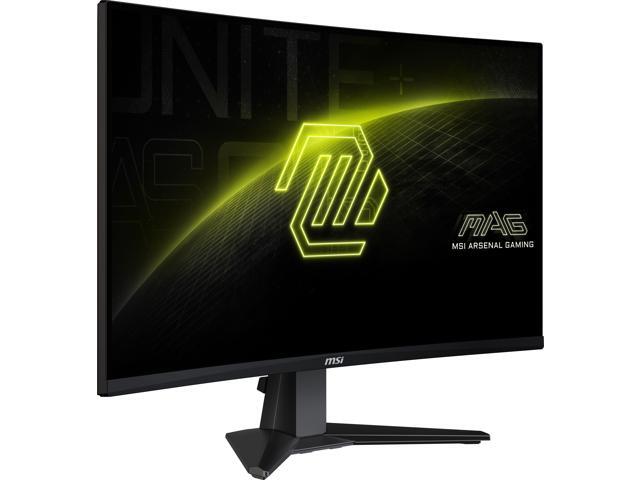 MSI 27' QHD 2K 1440P 180Hz with AMD FreeSync Sync 0.5ms HDR Ready support VRR Ai Vision Less Blue Light Anti-Flicker Curved Gaming Computer Monitor...
