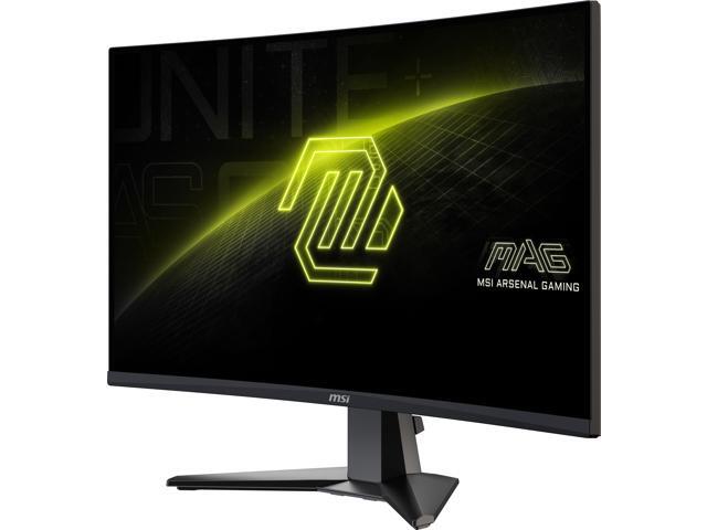 MSI 27' QHD 2K 1440P 180Hz with AMD FreeSync Sync 0.5ms HDR Ready support VRR Ai Vision Less Blue Light Anti-Flicker Curved Gaming Computer Monitor...