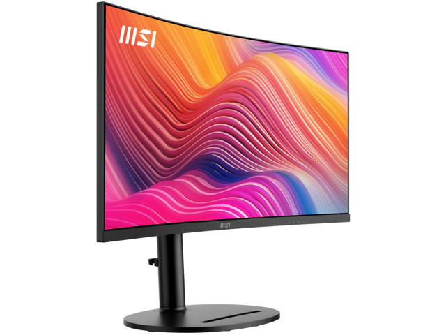 MSI - Modern MD342CQ 34" UWQHD 120Hz 4ms Computer Monitor with HDR ready, Built-in Speakers (DisplayPort, HDMI, USB-C ) - Matte Black - image 3