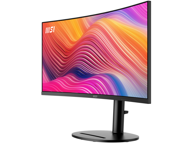 MSI - Modern MD342CQ 34" UWQHD 120Hz 4ms Computer Monitor with HDR ready, Built-in Speakers (DisplayPort, HDMI, USB-C ) - Matte Black - image 4
