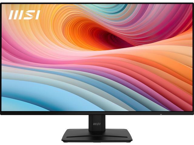 MSI - PRO MP271A E2 27" FHD 120Hz 1ms Adaptive Sync Monitor with HDR ready ,Built-in Speakers (DisplayPort, HDMI ) - Matte Black - image 3