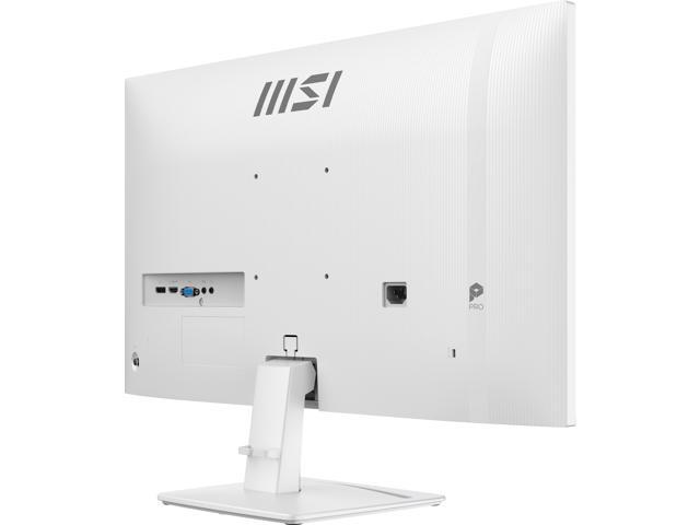MSI - PRO MP275W E2 27" FHD 120Hz 1ms Adaptive Sync Monitor with HDR ready ,Built-in Speakers (DisplayPort, HDMI ) - Matte White - image 9