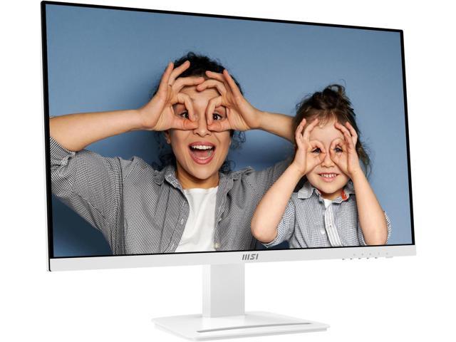 MSI - PRO MP273QW E2 27" QHD 100Hz 1ms Adaptive Sync Monitor with built-in speaker (DisplayPort, HDMI) - White - image 3